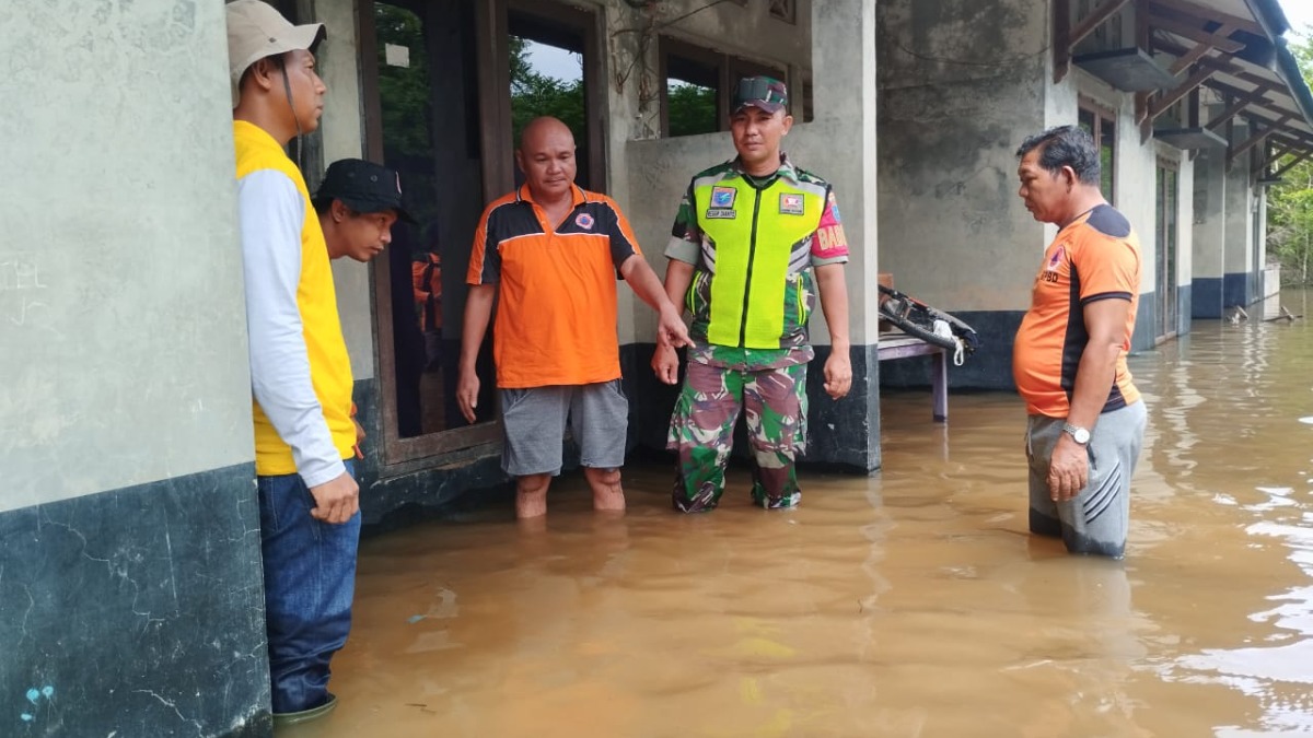Ribuan Orang di Empat Kabupaten di Kalteng Terdampak Banjir