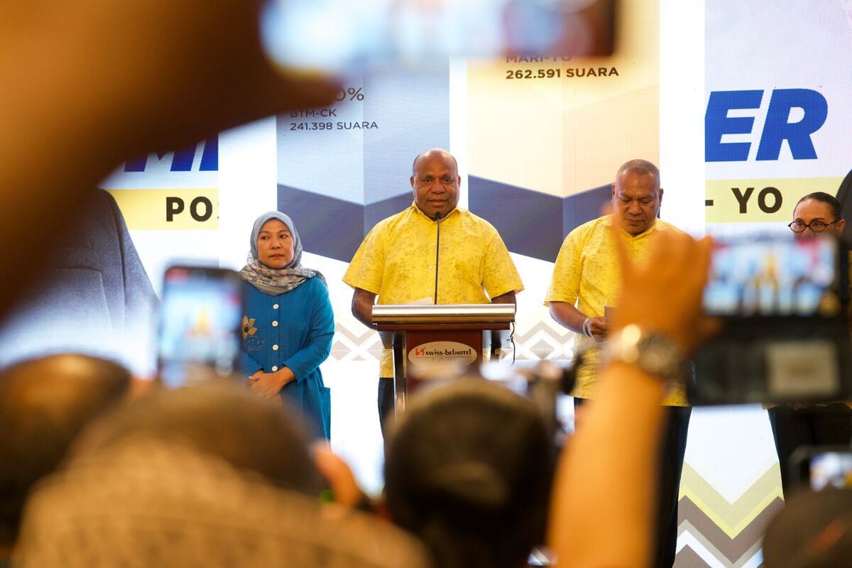 PSU Pilgub Papua, Giliran Benhur-Constant Ajukan Gugatan ke MK