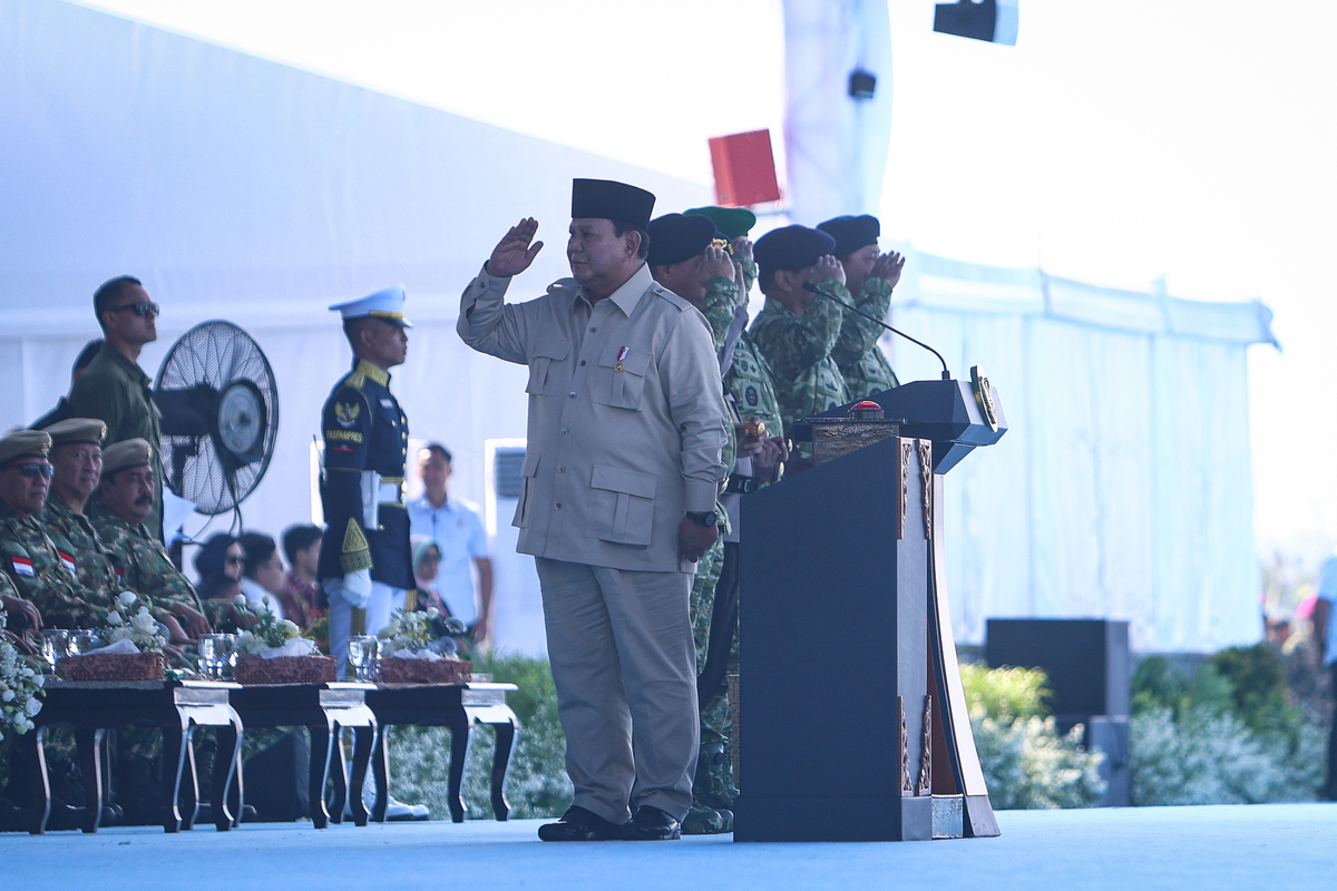 Presiden Lantik Sejumlah Perwira Tinggi untuk Jabatan Baru, Siapa Saja Mereka?